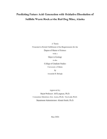 Predicting Future Acid Generation with Oxidative Dissolution of Sulfidic Waste Rock at the Red Dog Mine, Alaska