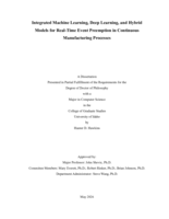 Integrated Machine Learning, Deep Learning, and Hybrid Models for Real-Time Event Preemption in Continuous Manufacturing Processes