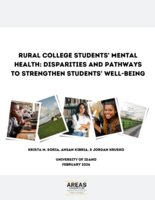 Rural College Students' Mental Health: Disparities and Pathways to Strengthen Students' Well-Being