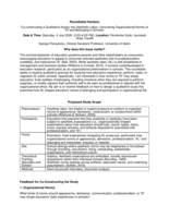 Co-constructing a Qualitative Inquiry into Aesthetic Labor: Uncovering Organizational Norms of Fit and Belonging in Schools